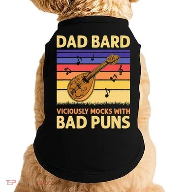 Dad Bard DnD Doggie Tank