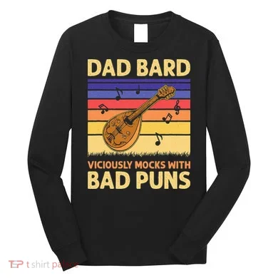 Dad Bard DnD Long Sleeve Shirt