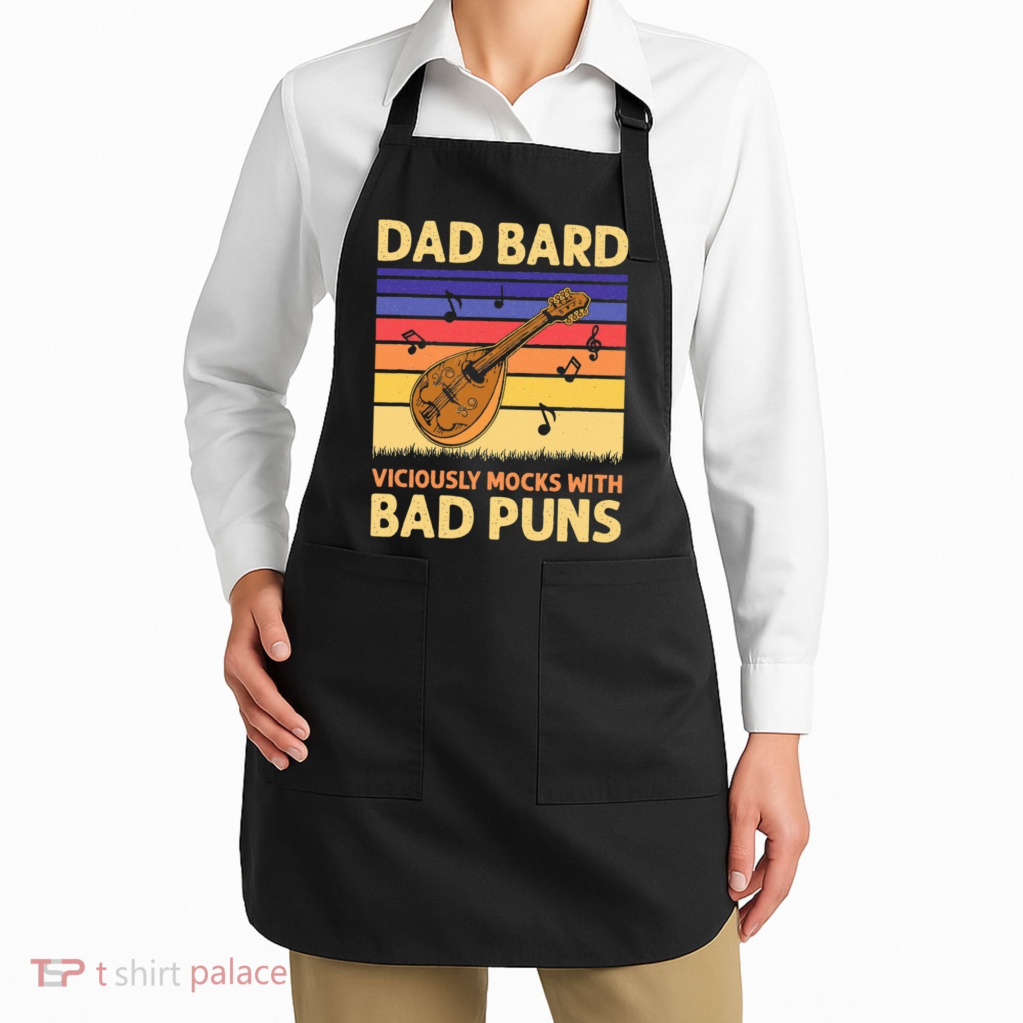 Dad Bard DnD Apron
