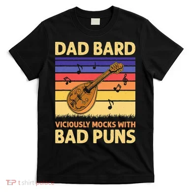 Dad Bard DnD T-Shirt