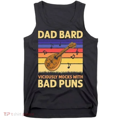 Dad Bard DnD Tank Top