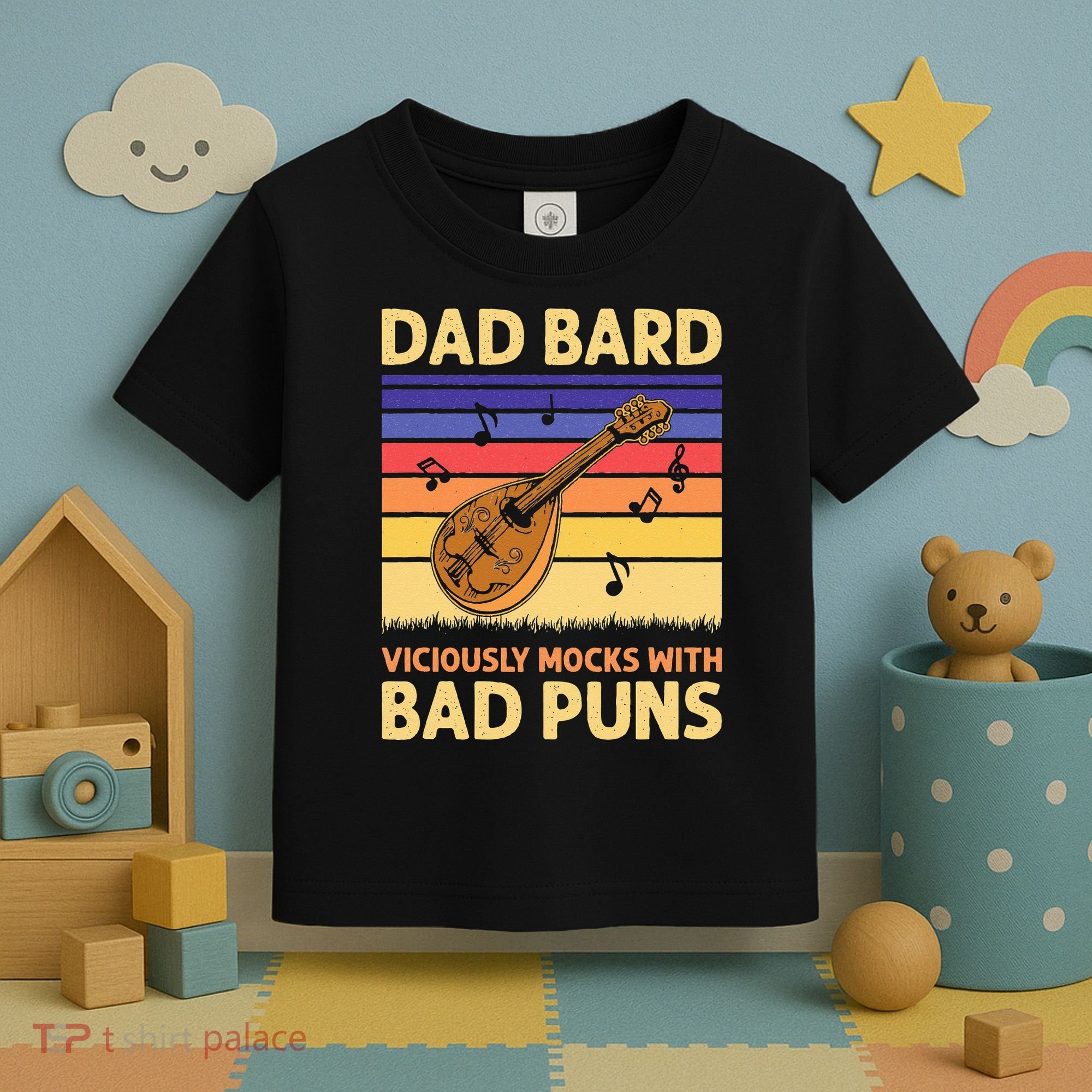 Dad Bard DnD Toddler T-Shirt