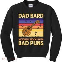 Dad Bard DnD Kids Sweatshirt thumb 0