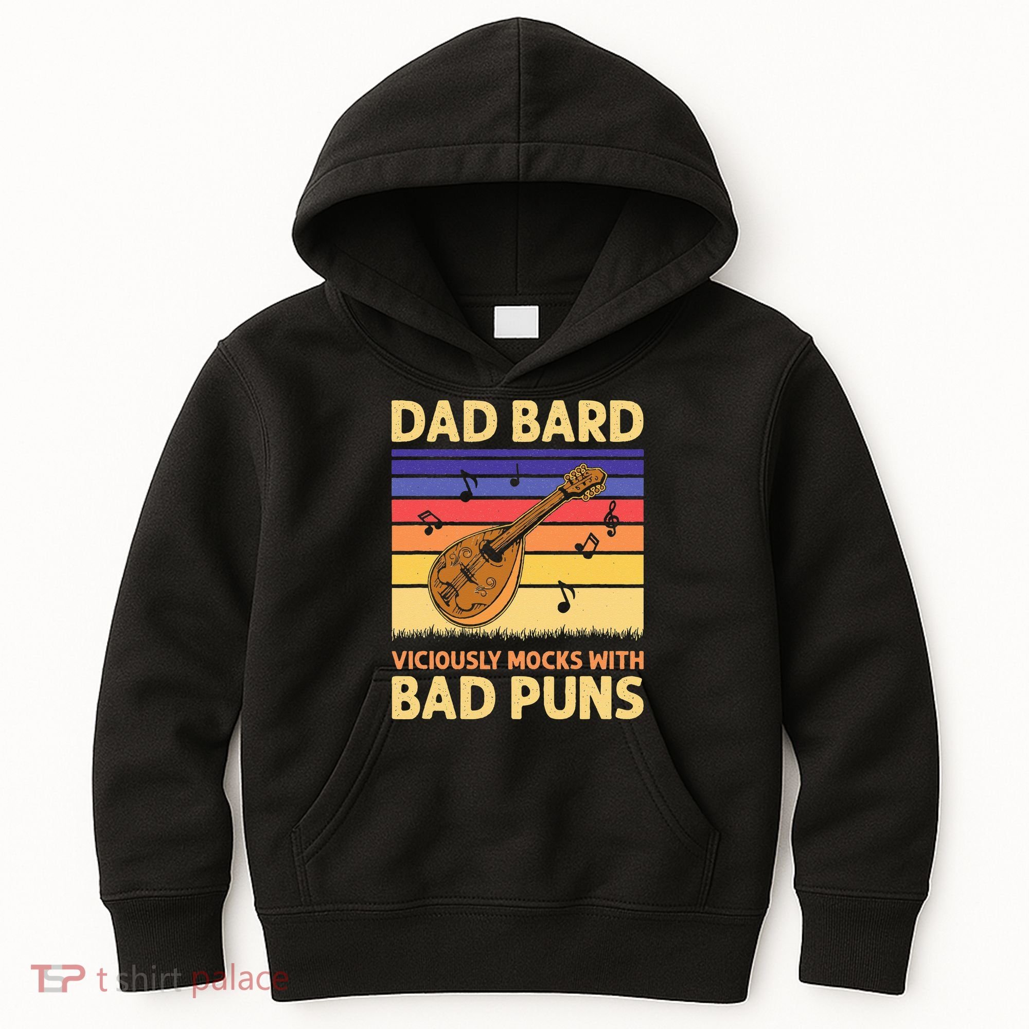 Dad Bard DnD Kids Hoodie
