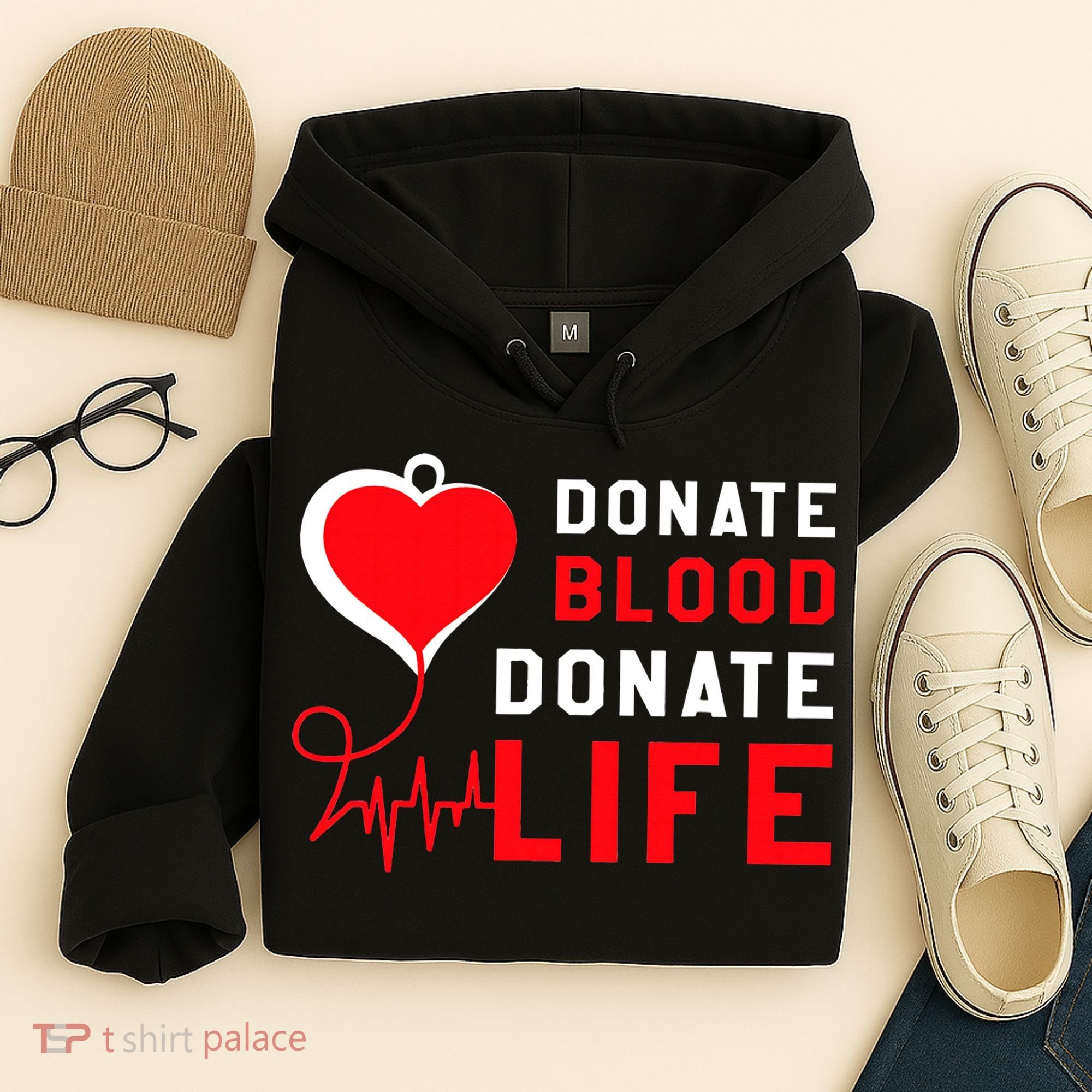 Donate Blood Donate Life World Blood Awareness Hoodie