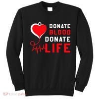 Donate Blood Donate Life World Blood Awareness Sweatshirt thumb 0