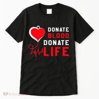 Donate Blood Donate Life World Blood Awareness Tall T-Shirt thumb 0