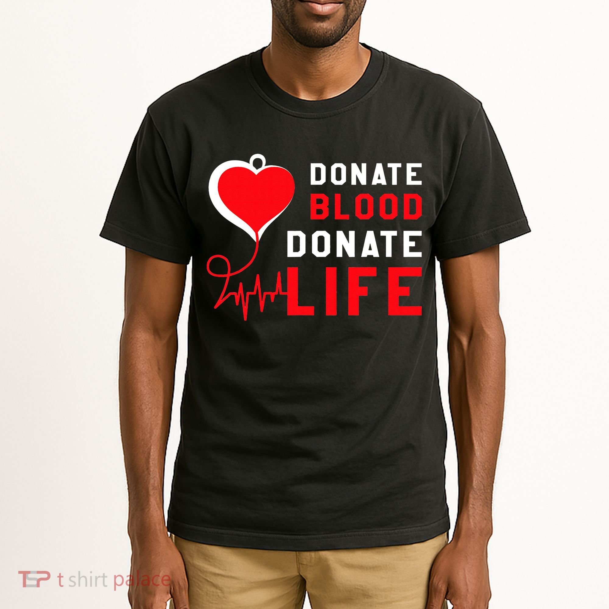 Donate Blood Donate Life World Blood Awareness Tall T-Shirt
