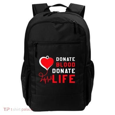 Donate Blood Donate Life World Blood Awareness Backpack