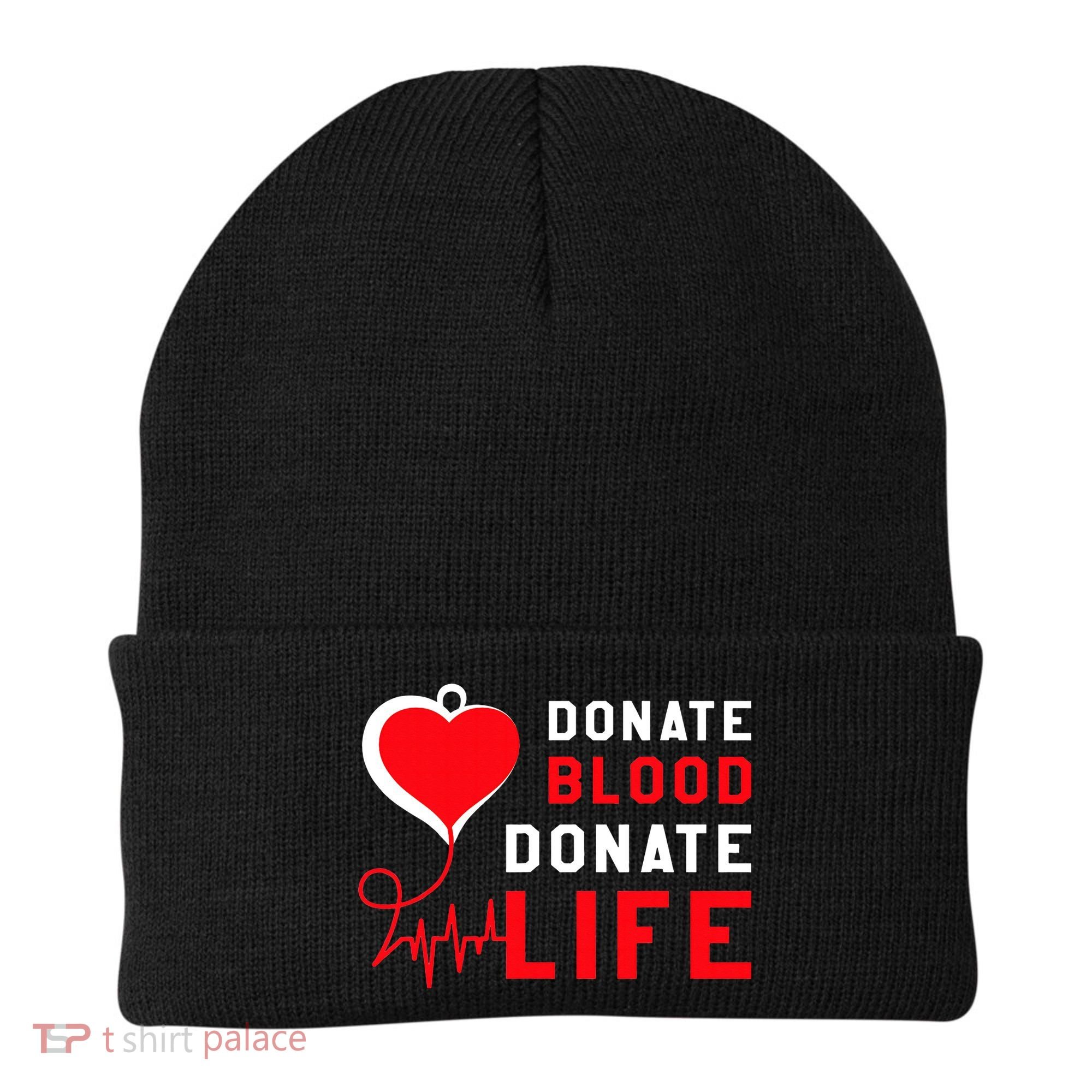 Donate Blood Donate Life World Blood Awareness Beanie