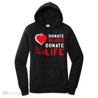 Donate Blood Donate Life World Blood Awareness Women's Hoodie thumb 0