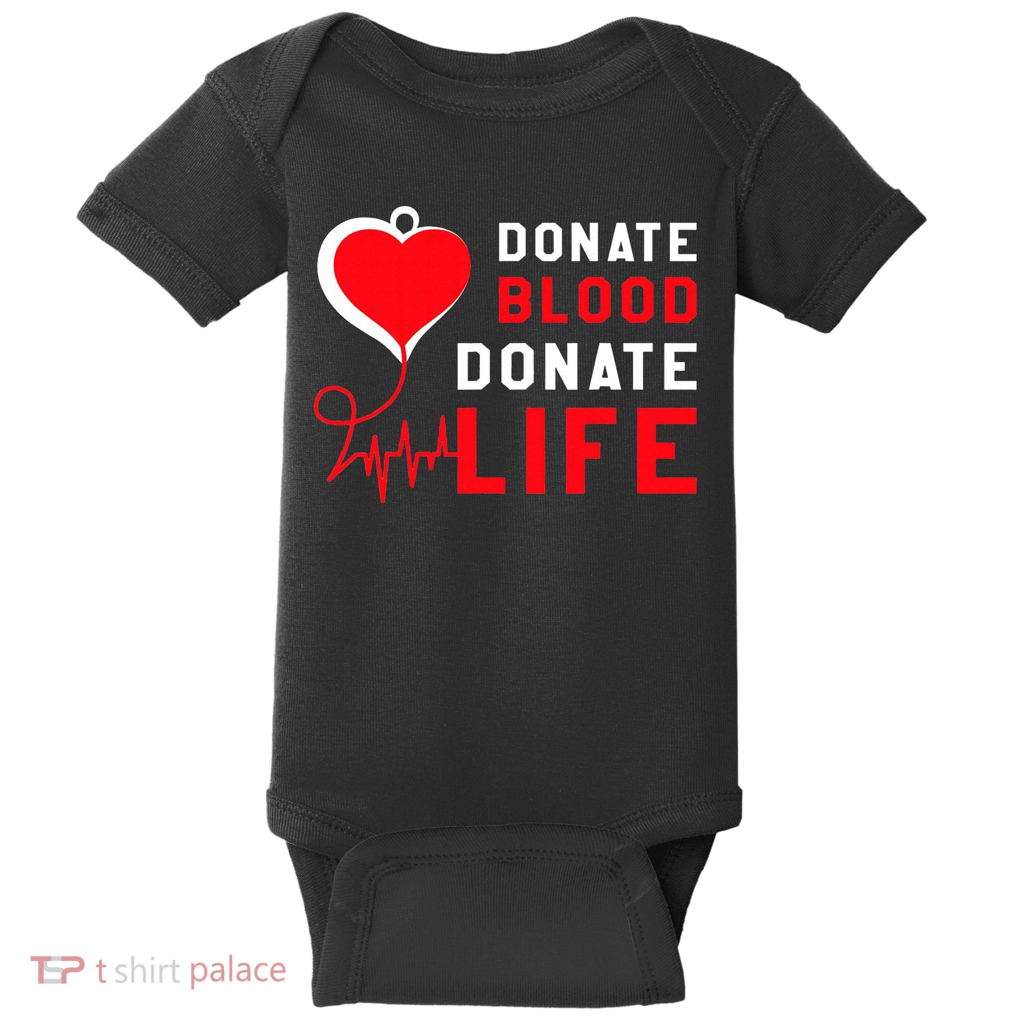 Donate Blood Donate Life World Blood Awareness Baby Bodysuit