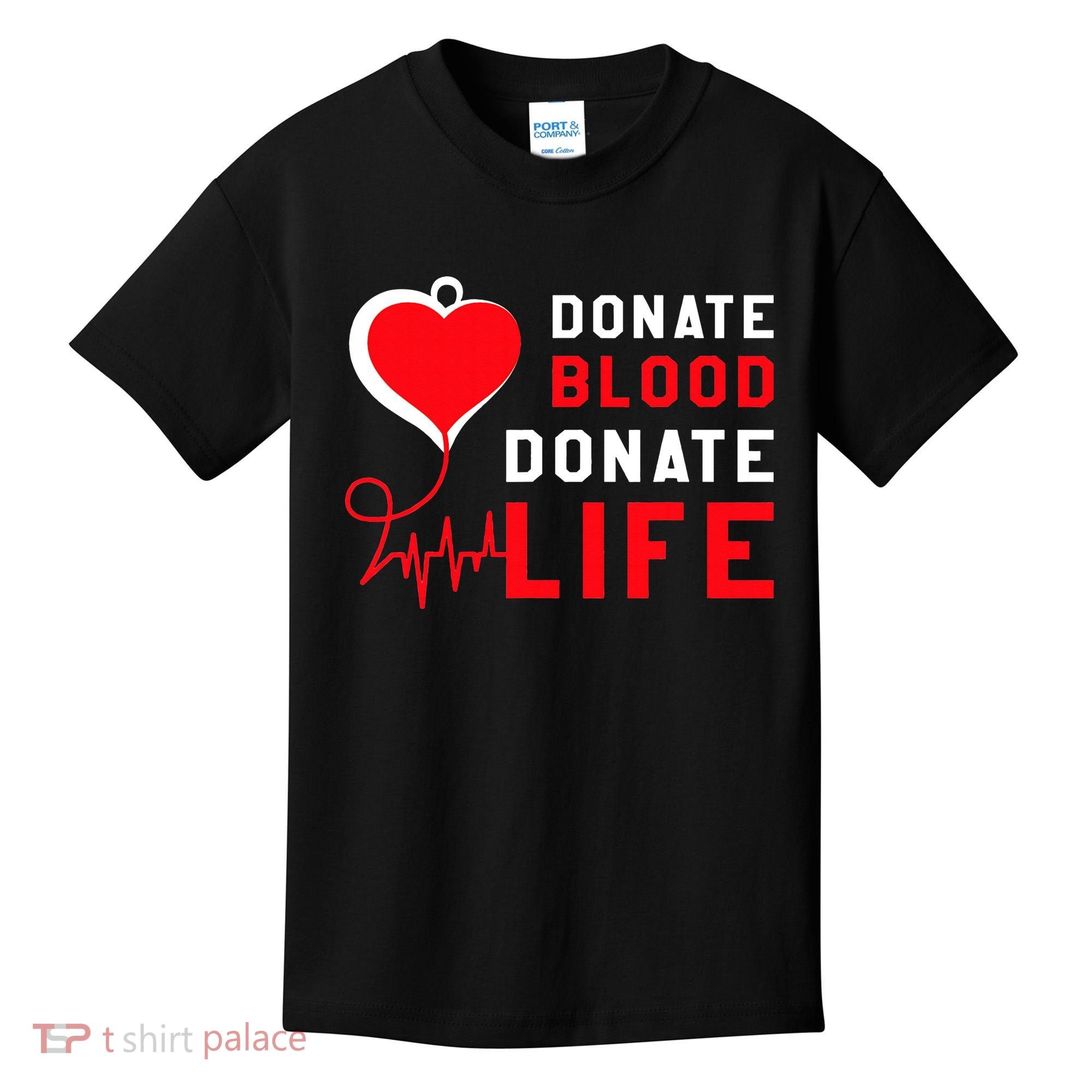 Donate Blood Donate Life World Blood Awareness Kids T-Shirt