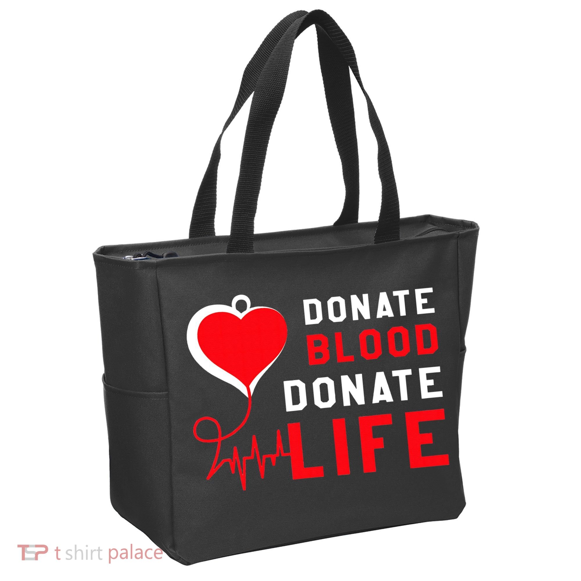 Donate Blood Donate Life World Blood Awareness Tote Bag