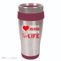 Donate Blood Donate Life World Blood Awareness 16oz Travel Tumbler thumb 0