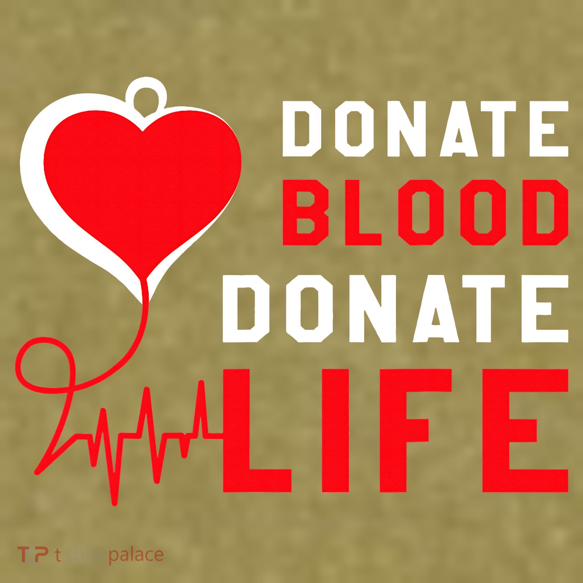 Donate Blood Donate Life World Blood Awareness Garment-Dyed Women's Muscle Tee