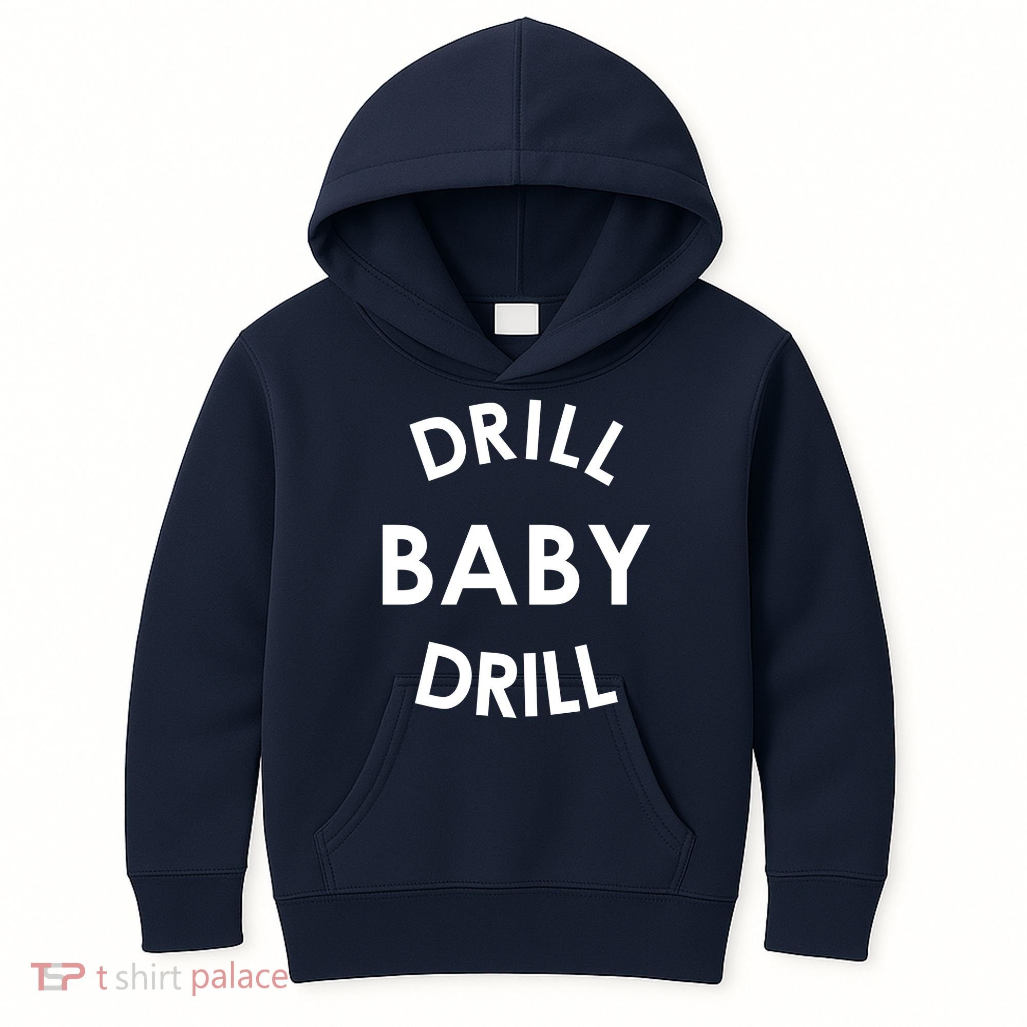 Drill Baby Drill Gas Oil Rig Oilfield Kids Hoodie