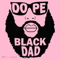 Dope Black Dad Gift Fathers Day Coaster thumb 2