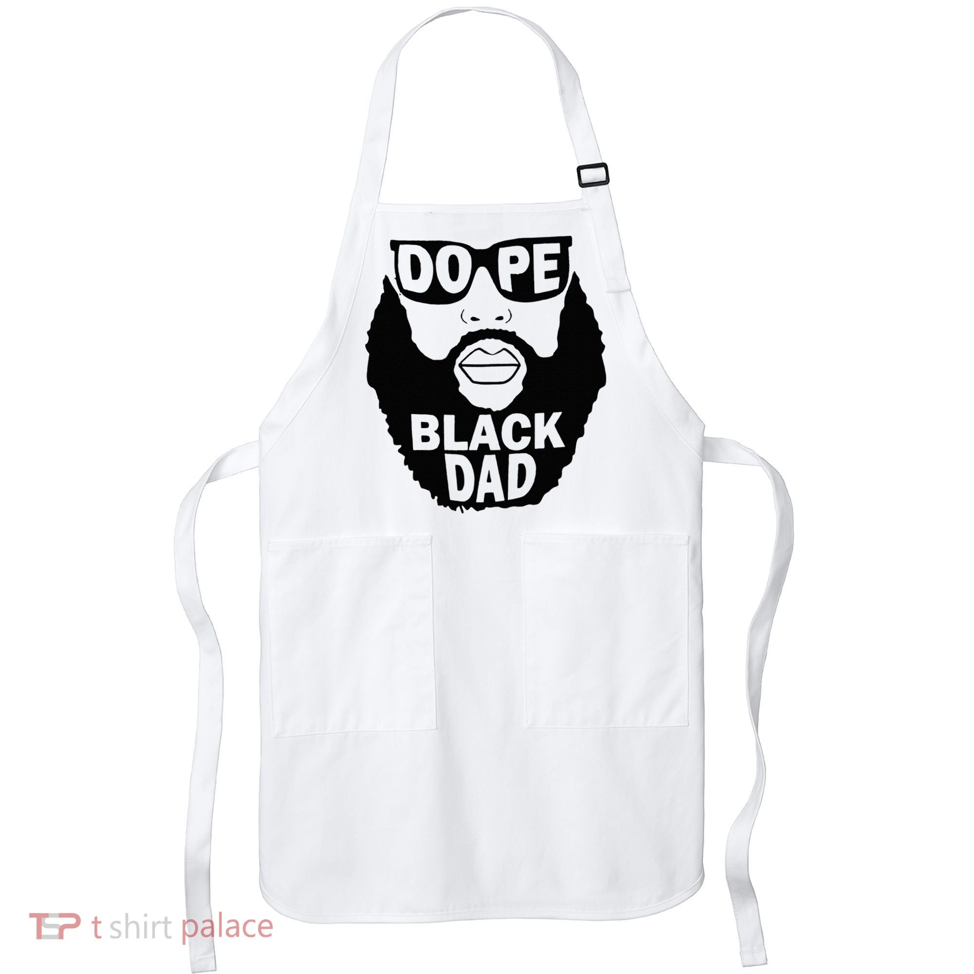 Dope Black Dad Gift Fathers Day Apron