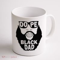 Dope Black Dad Gift Fathers Day Coffee Mug thumb 1