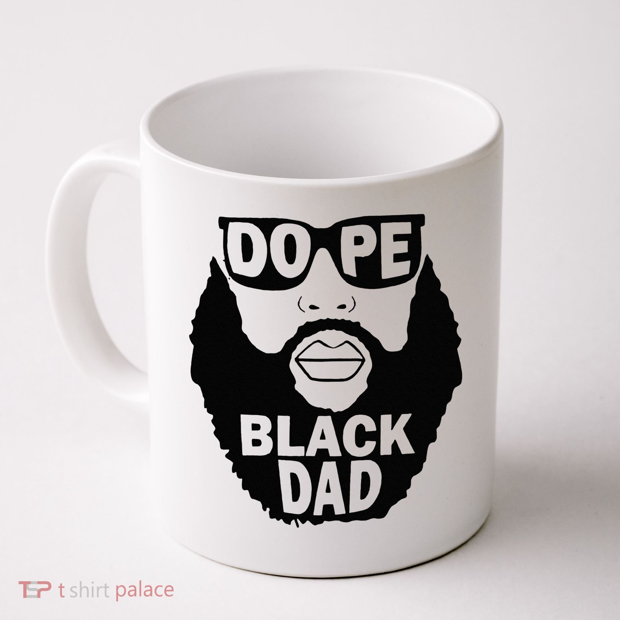 Dope Black Dad Gift Fathers Day Coffee Mug