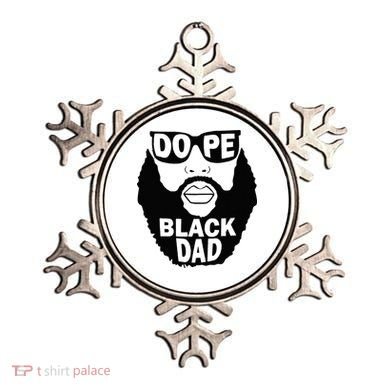 Dope Black Dad Gift Fathers Day Ornament