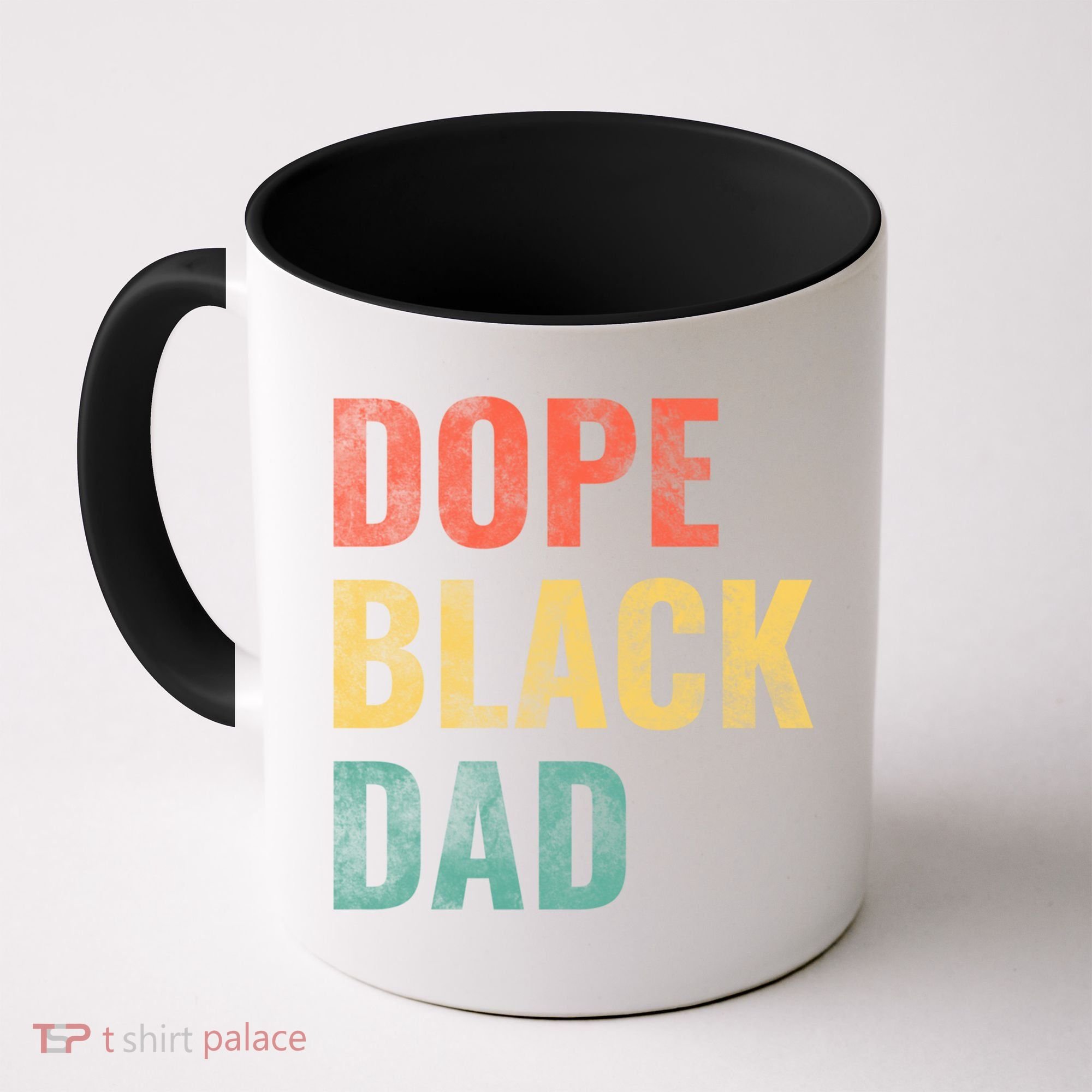 Dope Black Dad Funny Gift Coffee Mug