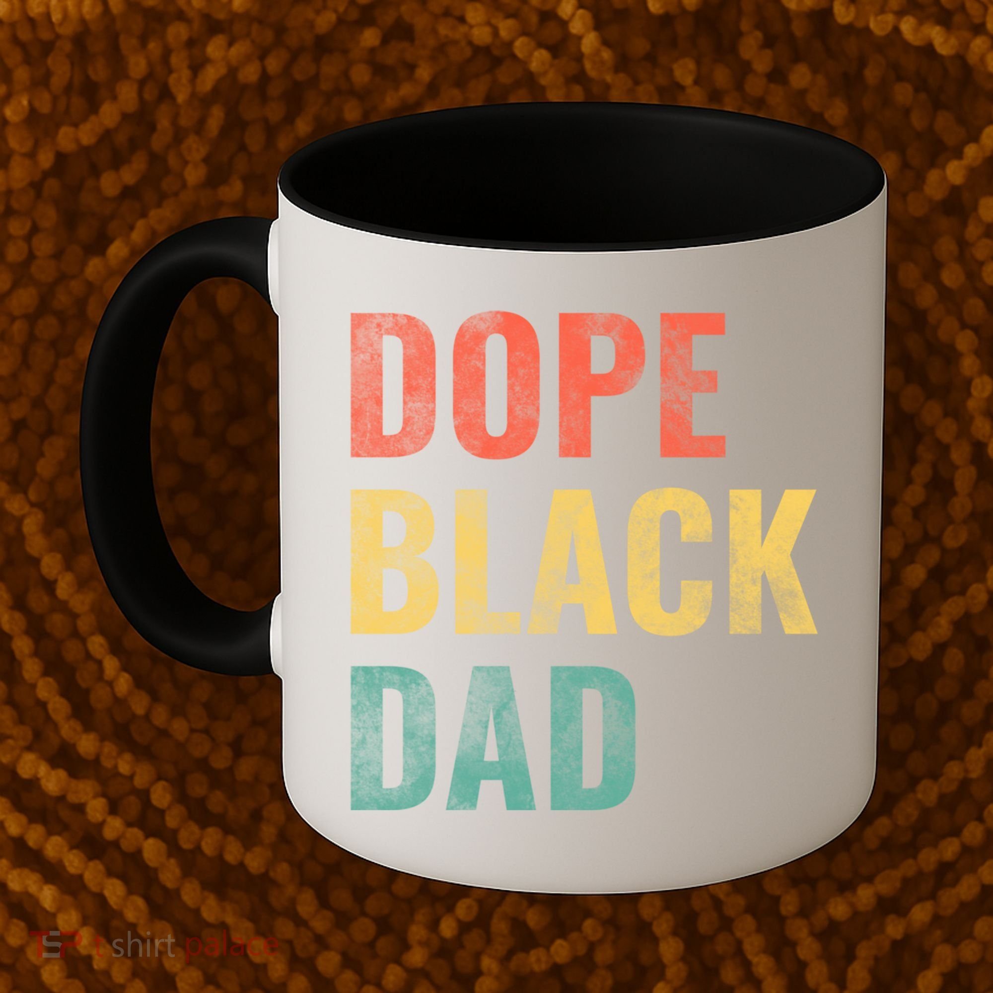 Dope Black Dad Funny Gift Coffee Mug