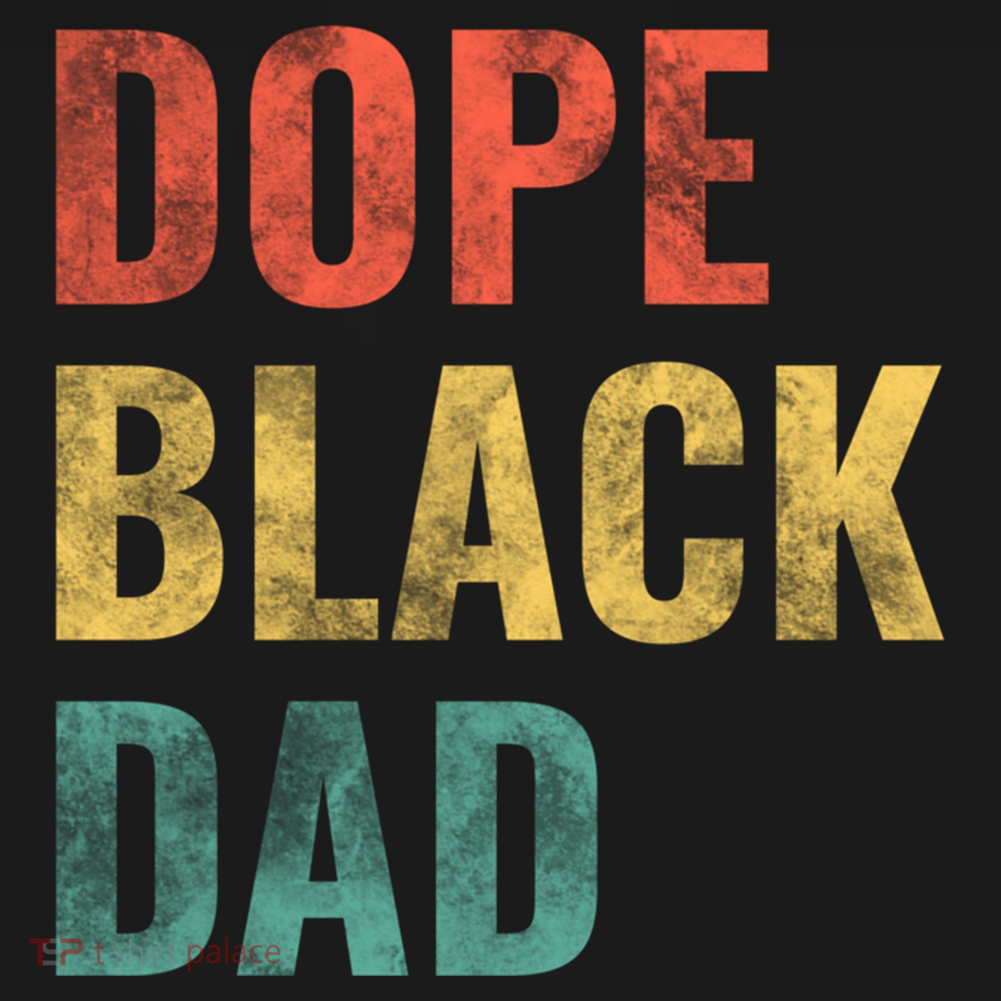 Dope Black Dad Funny Gift Polo