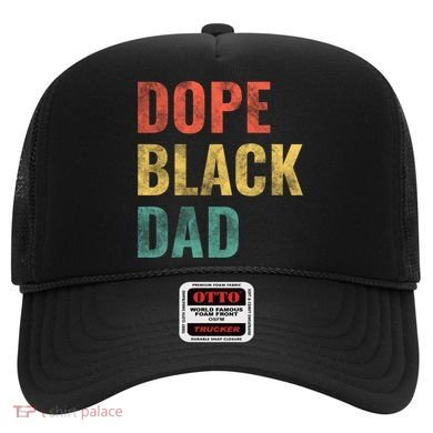 Dope Black Dad Funny Gift Hat