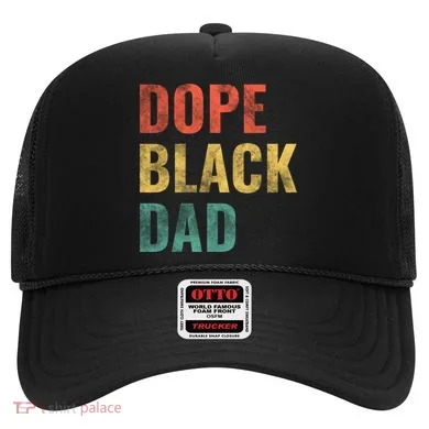 Dope Black Dad Funny Gift Hat