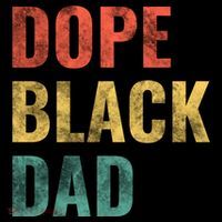 Dope Black Dad Funny Gift Kids Sweatshirt thumb 2