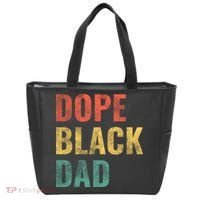Dope Black Dad Funny Gift Tote Bag thumb 0