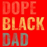 Dope Black Dad Funny Gift Santa Hat thumb 1