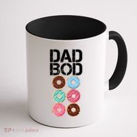 Dad Bod Donut Six Pack Coffee Mug thumb 1