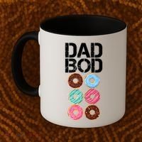 Dad Bod Donut Six Pack Coffee Mug thumb 2