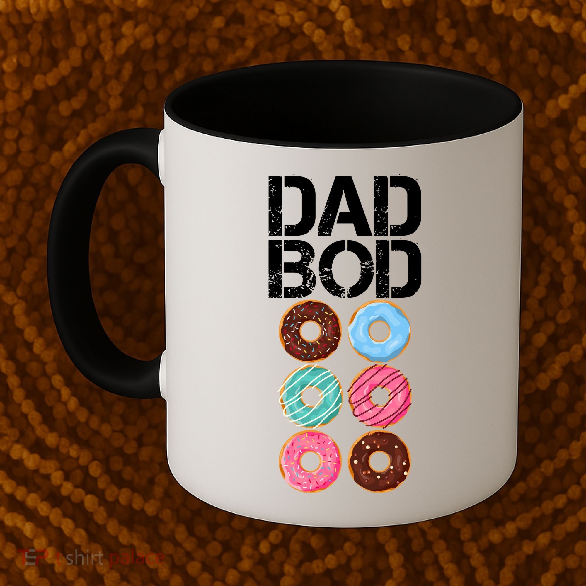 Dad Bod Donut Six Pack Coffee Mug