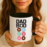 Dad Bod Donut Six Pack Coffee Mug thumb 3