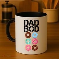 Dad Bod Donut Six Pack Coffee Mug thumb 4