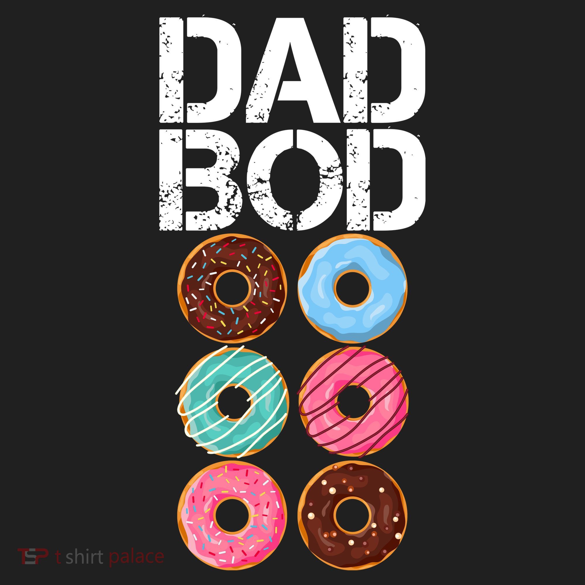 Dad Bod Donut Six Pack Tumbler