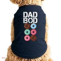 Dad Bod Donut Six Pack Doggie Tank thumb 0