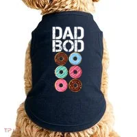 Dad Bod Donut Six Pack Doggie Tank thumb 0