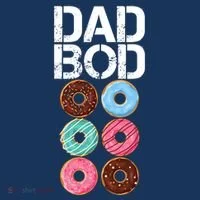 Dad Bod Donut Six Pack Doggie Tank thumb 4