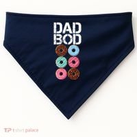 Dad Bod Donut Six Pack USA-Made Doggie Bandana thumb 0