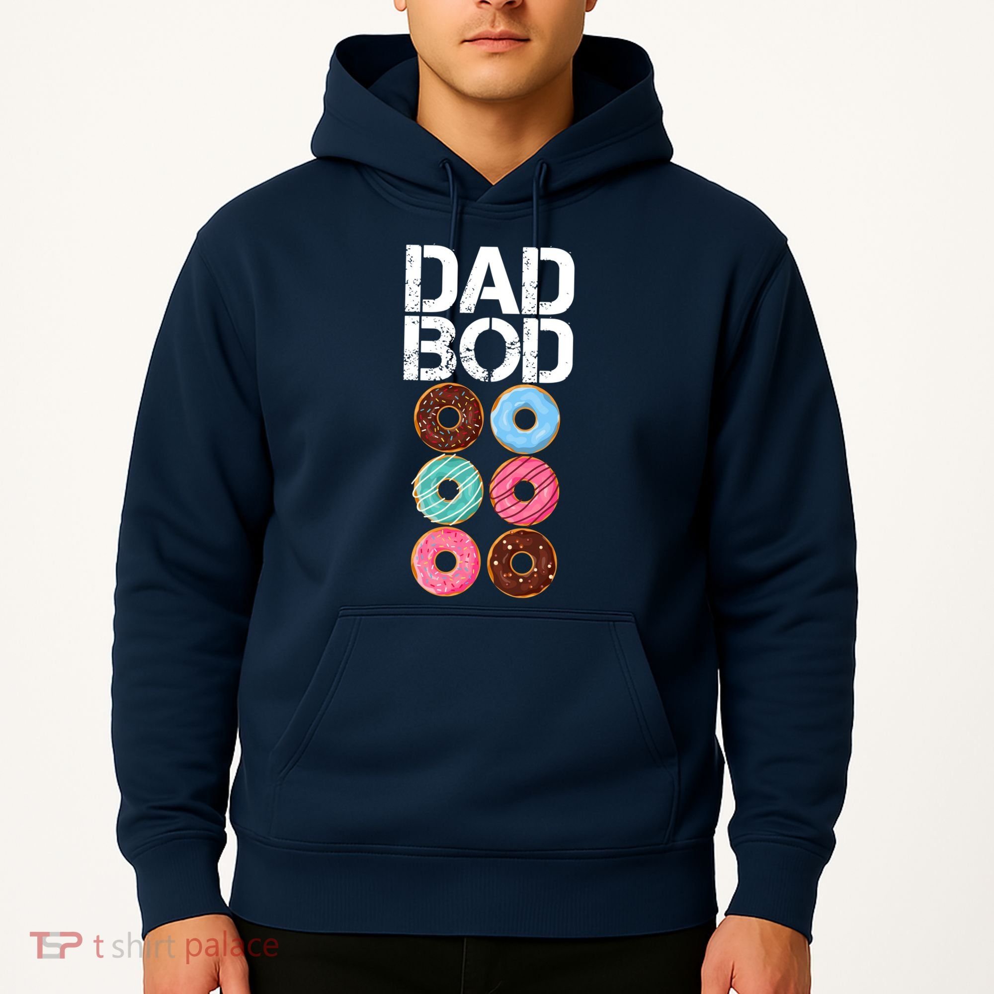 Dad Bod Donut Six Pack Hoodie