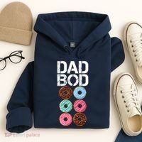 Dad Bod Donut Six Pack Hoodie thumb 4
