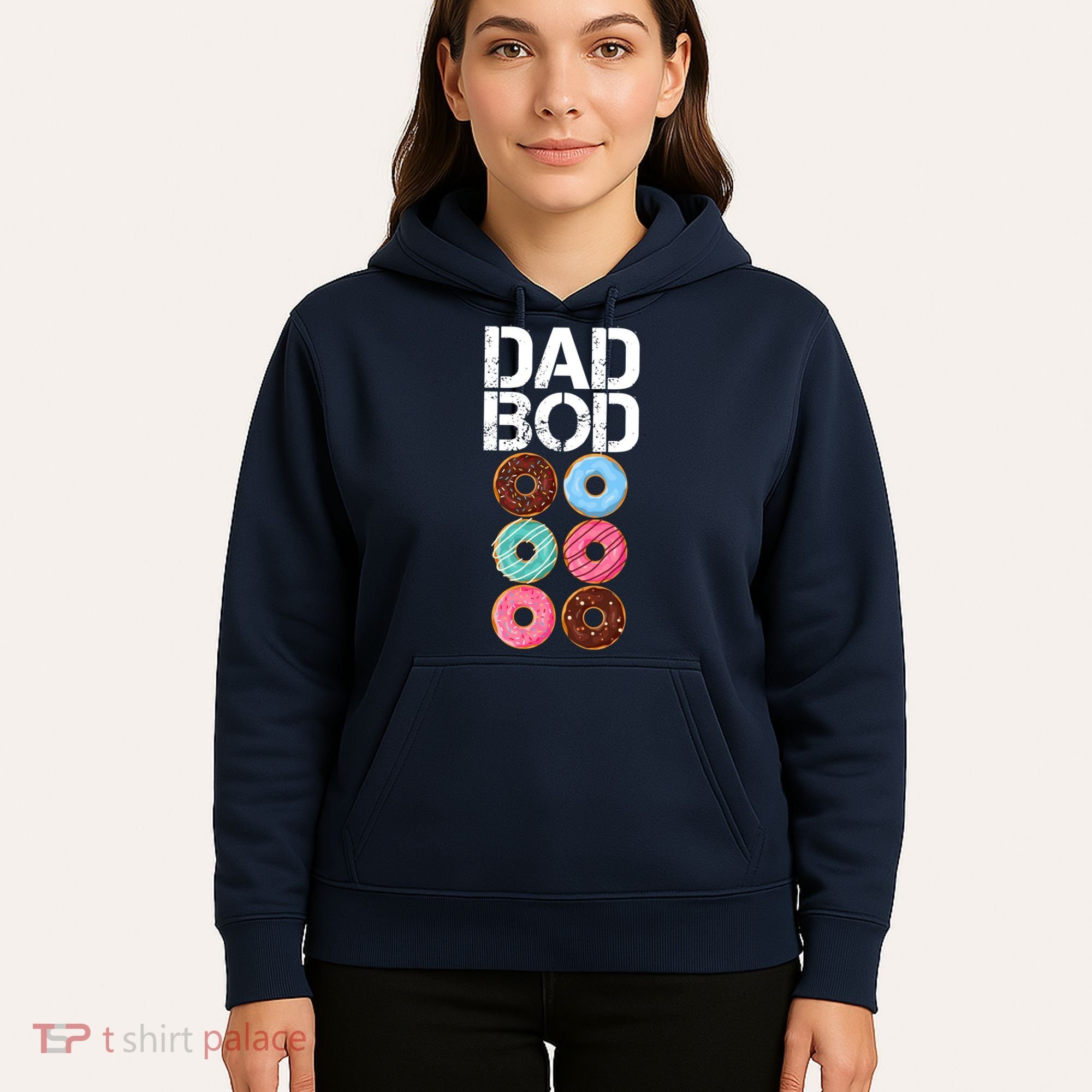 Dad Bod Donut Six Pack Hoodie