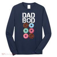 Dad Bod Donut Six Pack Long Sleeve Shirt thumb 0