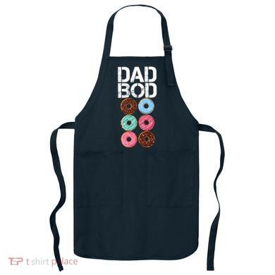 Dad Bod Donut Six Pack Apron