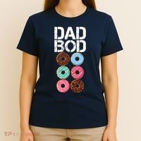 Dad Bod Donut Six Pack T-Shirt thumb 4